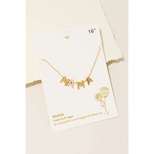 Mama Charm Necklace