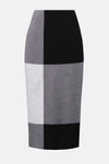Joseph Ribkfoff - Jacquard Sweater Colour Block Skirt