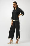 Joseph Ribkoff- Sweater Knit Culotte Pants