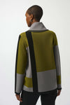 Joseph Ribkoff - Jacquard Sweater Colour Block Pullover