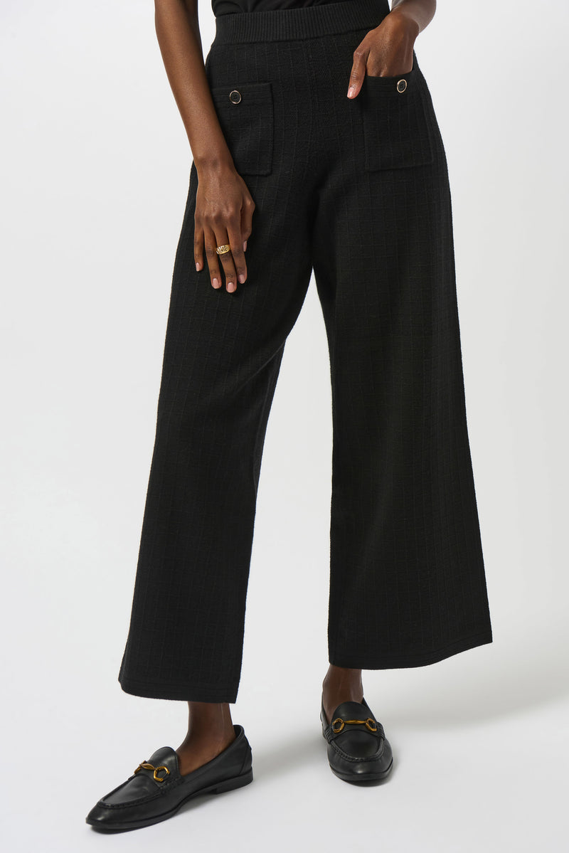 Joseph Ribkoff -Sweater Knit Straight Leg Pants