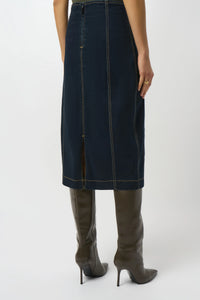 Joseph Ribkoff - Stretch Denim Pencil Skirt