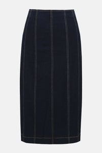 Joseph Ribkoff - Stretch Denim Pencil Skirt