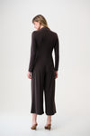 Joseph Ribkoff -Silky Knit Wide Leg Wrap Jumpsuit