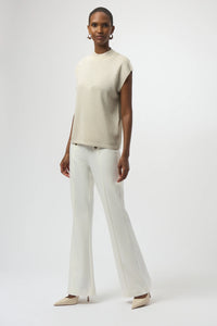 Joseph Ribkoff -Sweater Knit Sleeveless Pullover Detail
