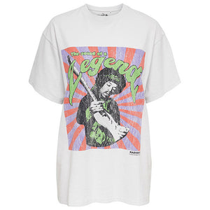 Only Jimi Hendrix Oversize Graphic Tee