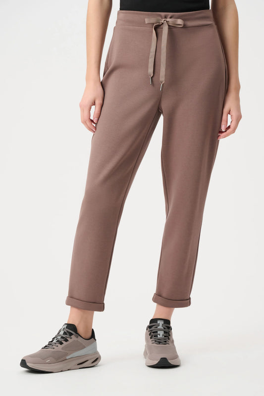 Joseph Ribkoff - Scuba Jersey Pull-On Jogger Pants With Drawstring Waist