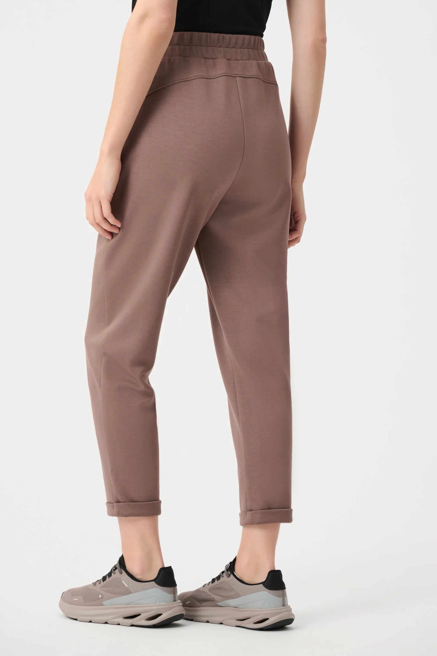 Joseph Ribkoff - Scuba Jersey Pull-On Jogger Pants With Drawstring Waist