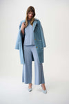Joseph Ribkoff -Brushed Viscose Straight Sweater with Mock Neck
