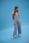 Joseph Ribkoff-Brushed Viscose Culotte Pants