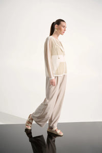 Joseph Ribkoff -Soft Knit Straight Hooded Zip Jacket