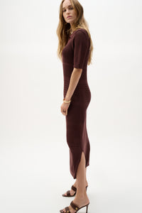 Joseph Ribkoff -Viscose Sweater Knit Straight Dress