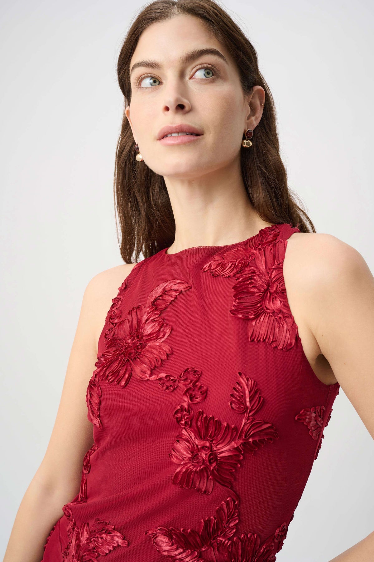 Joseph Ribkoff -Embellished Sleeveless Top