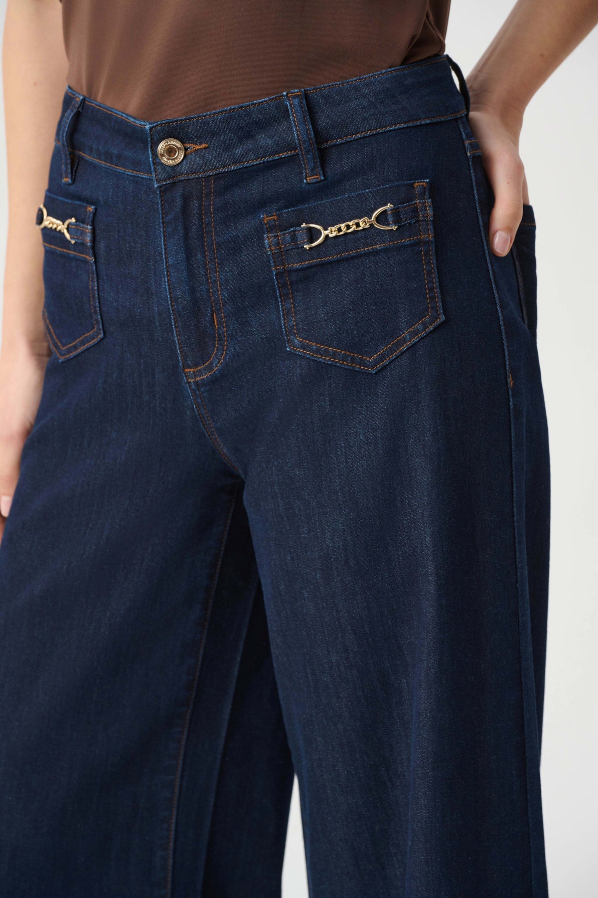 Joseph Ribkoff - Featherweave™ Denim Palazzo Jeans