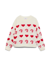 Vero Girl - Candy Hearts Knit Sweater
