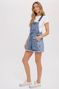 Frieda Fringe Overall Denim Short