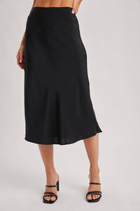 Tyra Satin Skirt