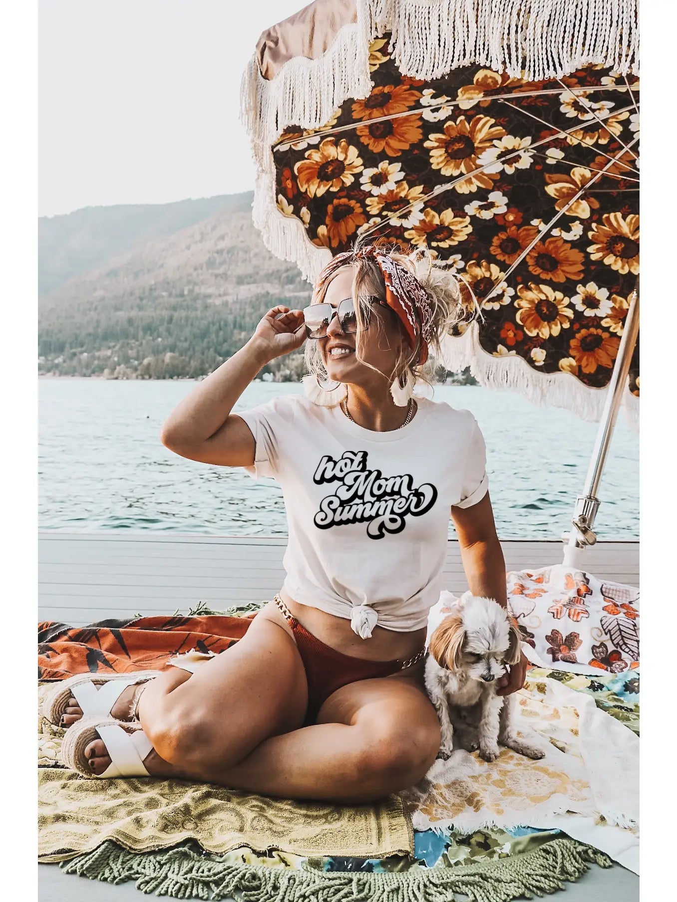 Hot Mom Summer Graphic Tee