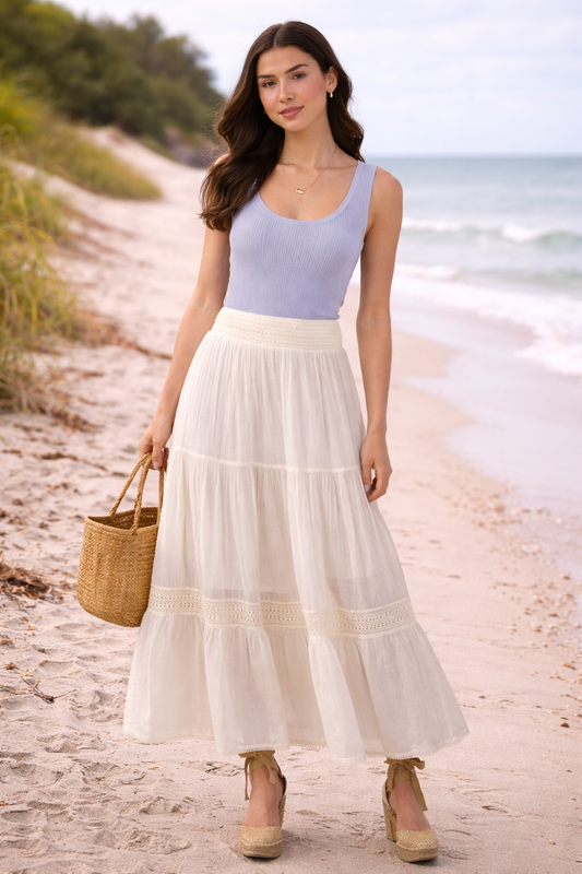 Dex - Seaside Lace Skirt