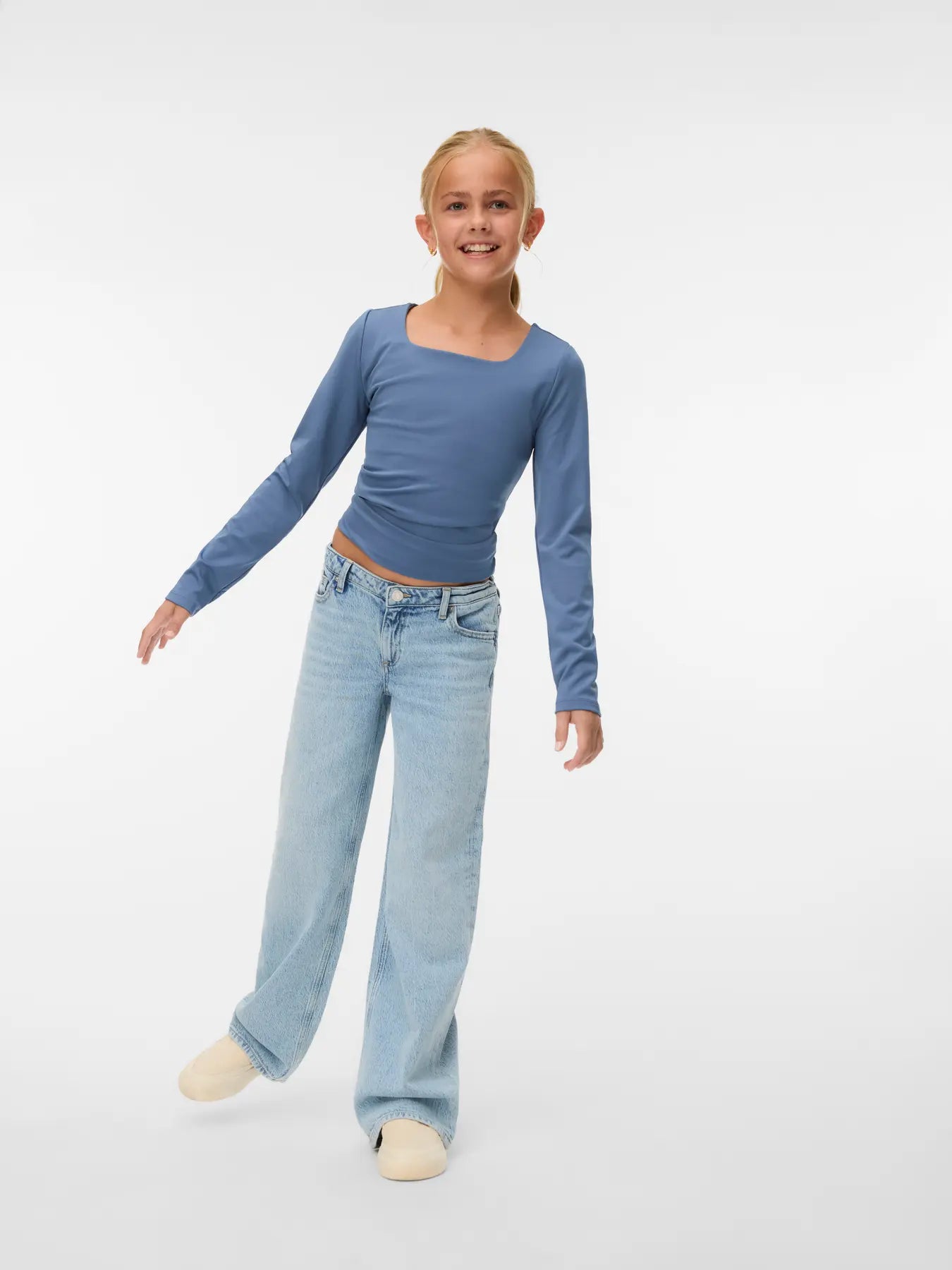 Vero Girl - Million Square Neck Top