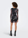 Only Kaya Life Ruching Mesh Dress