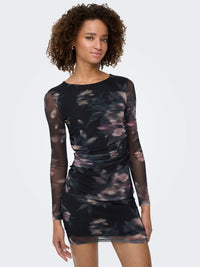 Only Kaya Life Ruching Mesh Dress