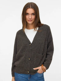 Vero Moda Boom V-Neck Button Cardigan