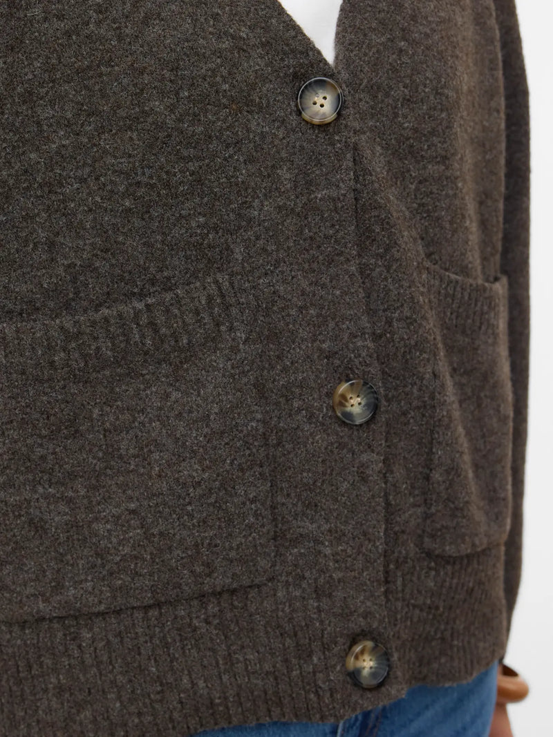 Vero Moda Boom V-Neck Button Cardigan