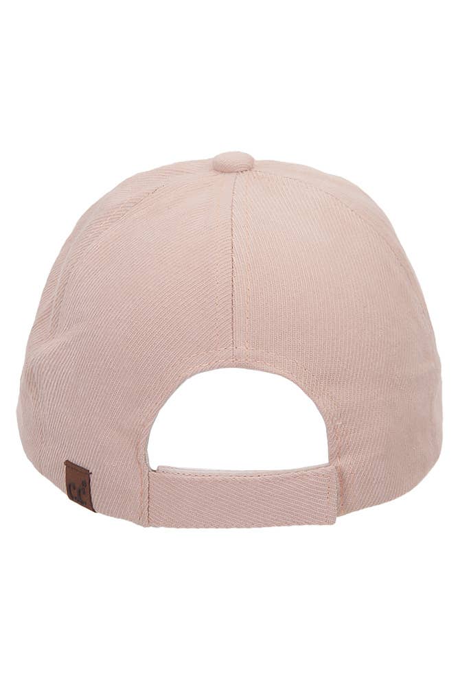 C.C Brushed Twill Baseball Cap