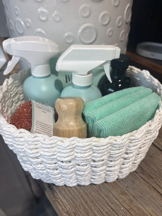 Mint Cleaning Basket