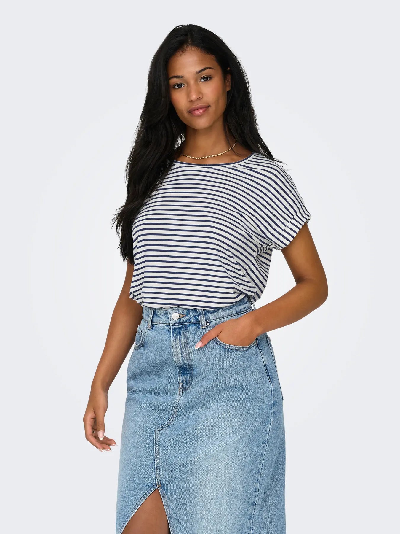 Only- Moster Striped Tee