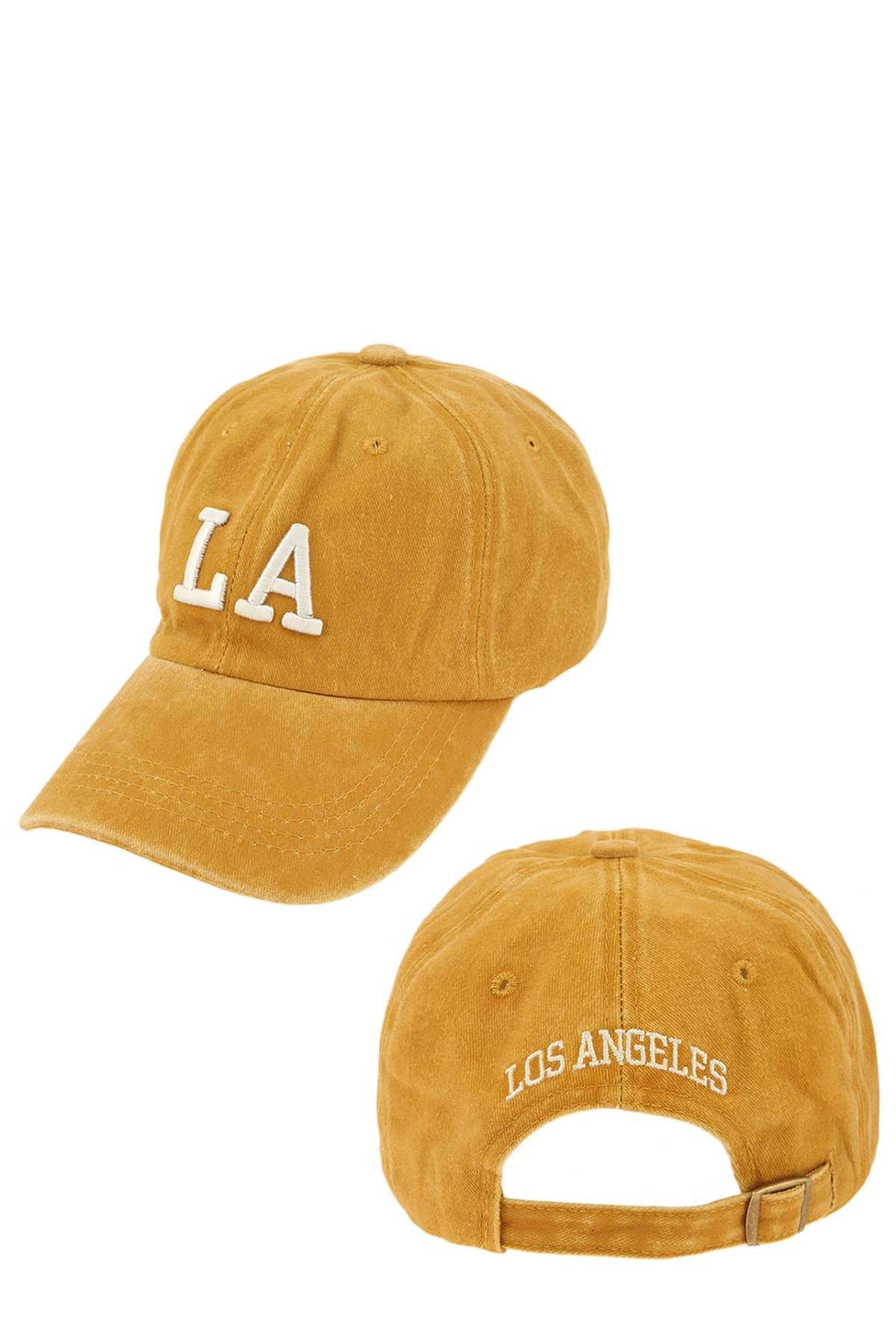 LA Embroidered Baseball Cap