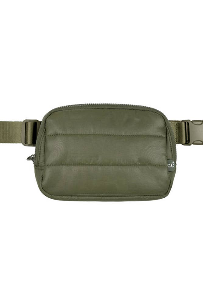C.C Puffer Padding Fanny Pack