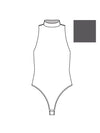 RD Style - Second Skin Mika Mock Neck Sleeveless Bodysuit
