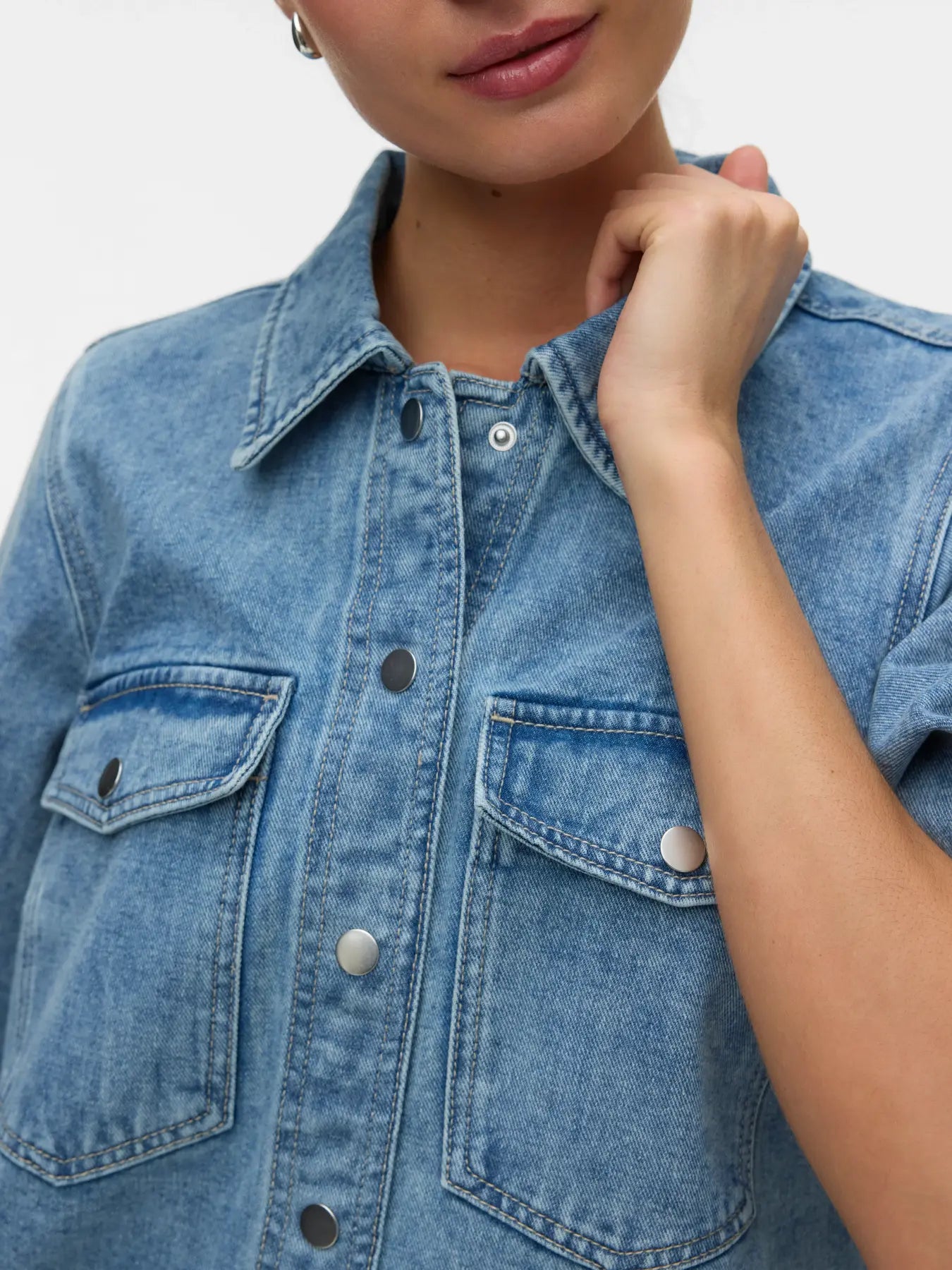 Vero Moda - Fenja Short Denim Dress
