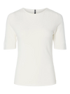 Pieces- Corina Short Sleeve Boatneck Knit Sweater