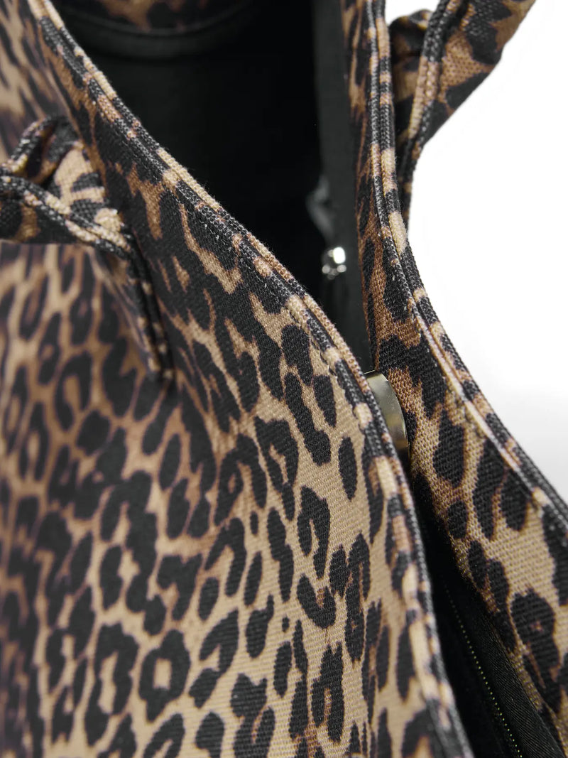 Only Diana Animal Canvas Shoulder Bag