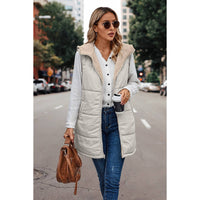 Mellie Faux Fur Zipper Vest