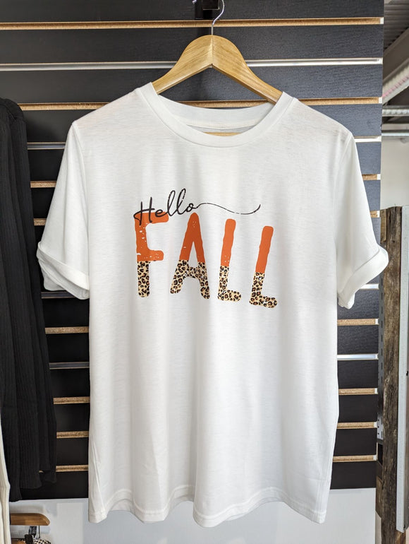 Hello Fall Graphic Tee