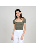 RD Style Second Skin Stacy Square Neck Bodysuit