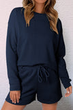 Trina Textured Loungewear Set