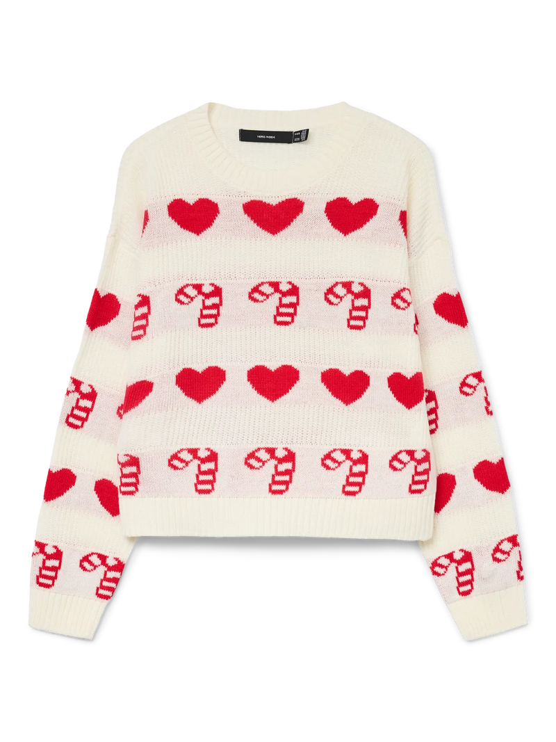 Vero Moda Candy Hearts Sweater