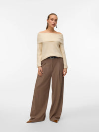 Vero Moda Aries Off- Shoulder Sweater