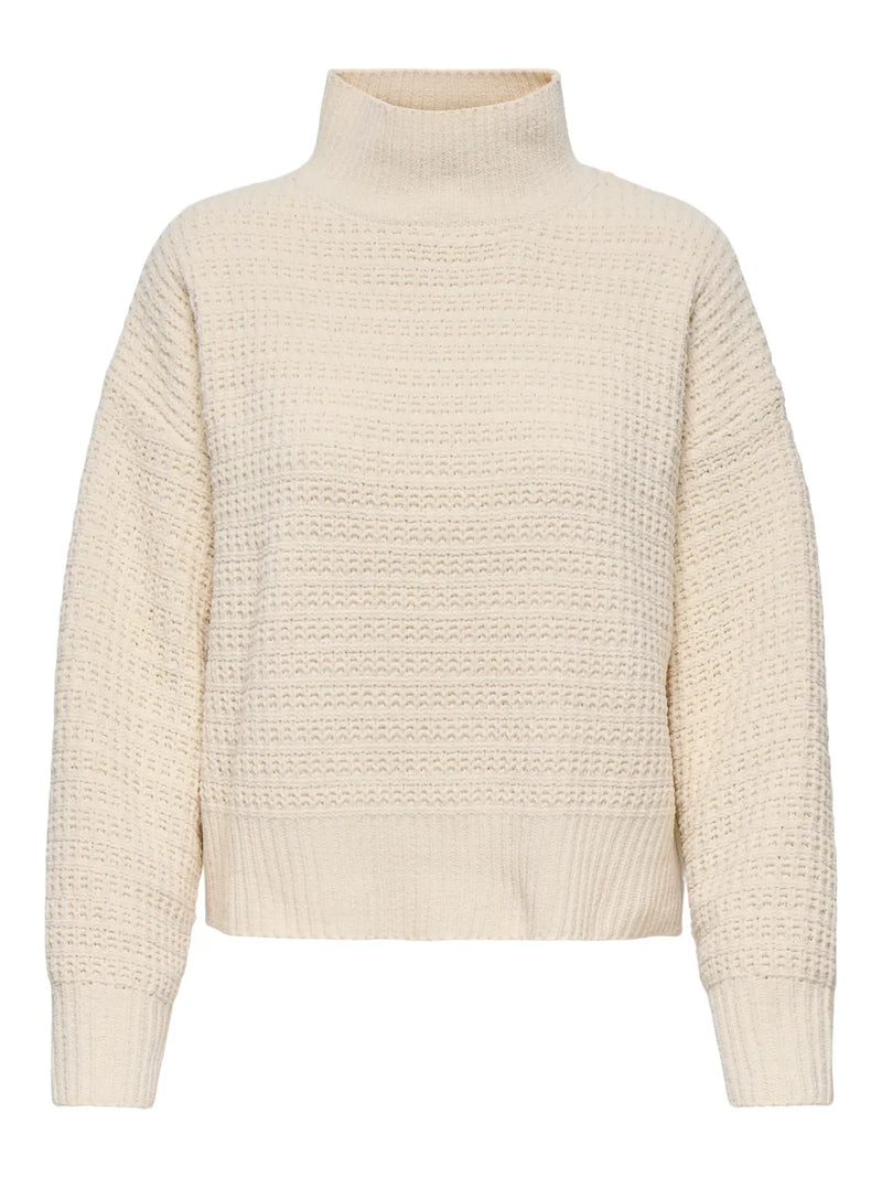 Only Globe High Neck Sweater