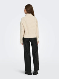 Only Globe High Neck Sweater