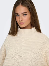 Only Globe High Neck Sweater