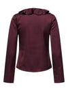 Only Mika Satin Frill Blouse
