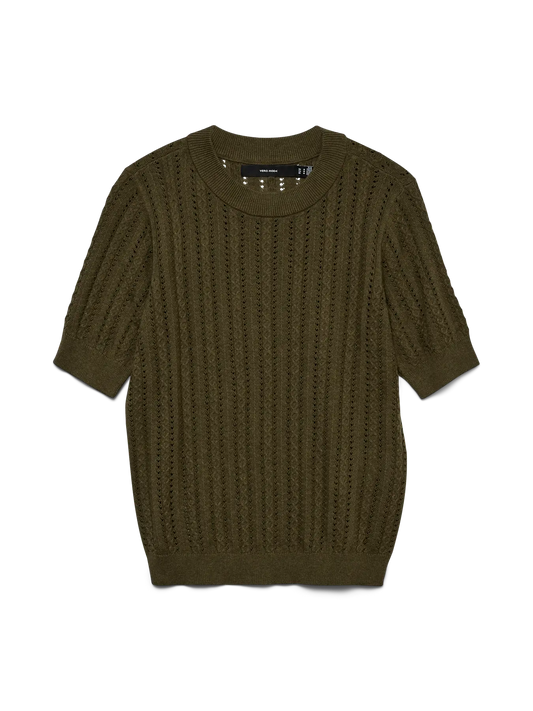 Vero Moda - Morena 2/4 O-Neck Top