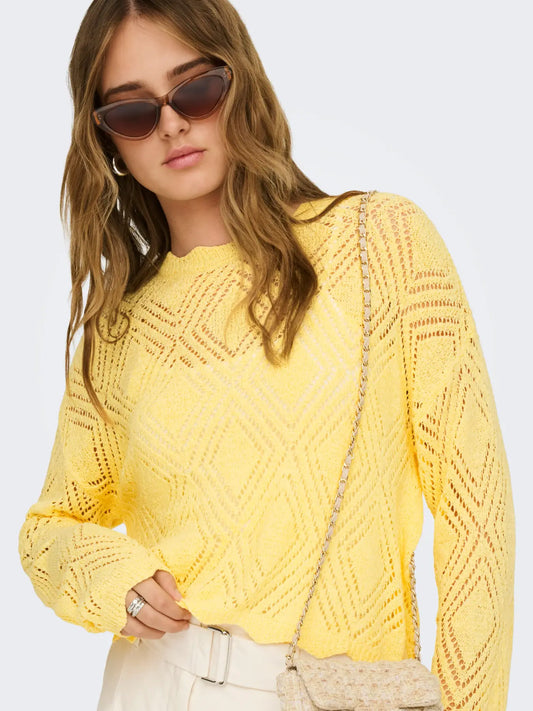 Only - Pamela Structured Pullover Sweater