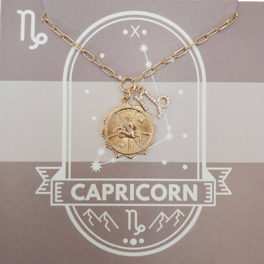 Zodiac Medallion Necklaces